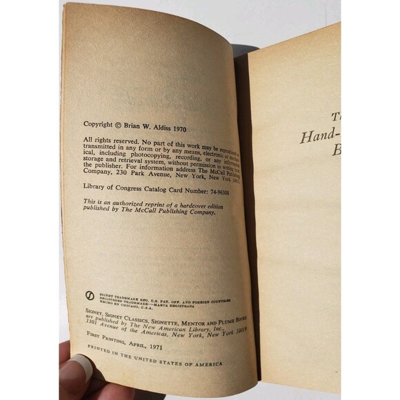 Brian Aldiss 4x Vintage Paperback Bundle Hell's Cartographers Science Fiction - Picture 12 of 16